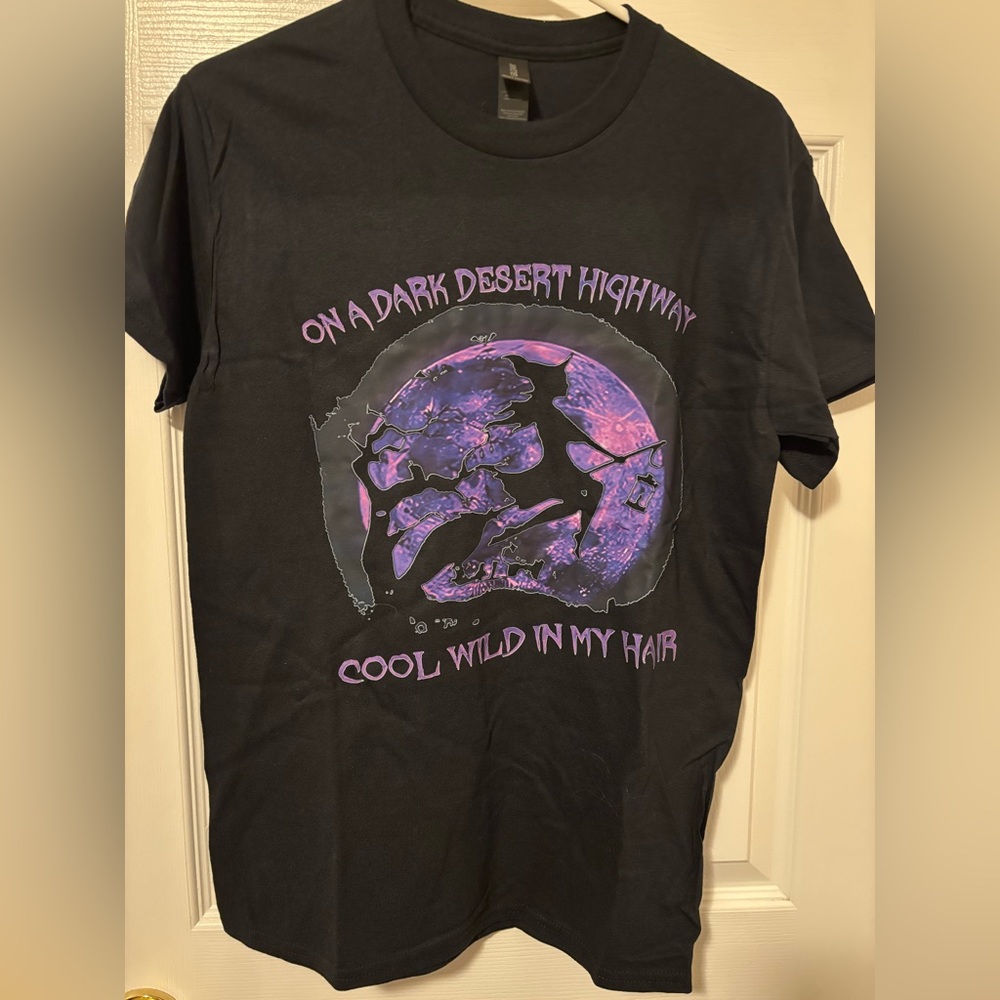 Gildan Black Heavy Cotton Tee Halloween Print